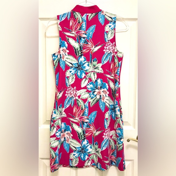 Tommy Bahama Tropical Print Golf Dress - Picture 5 of 15